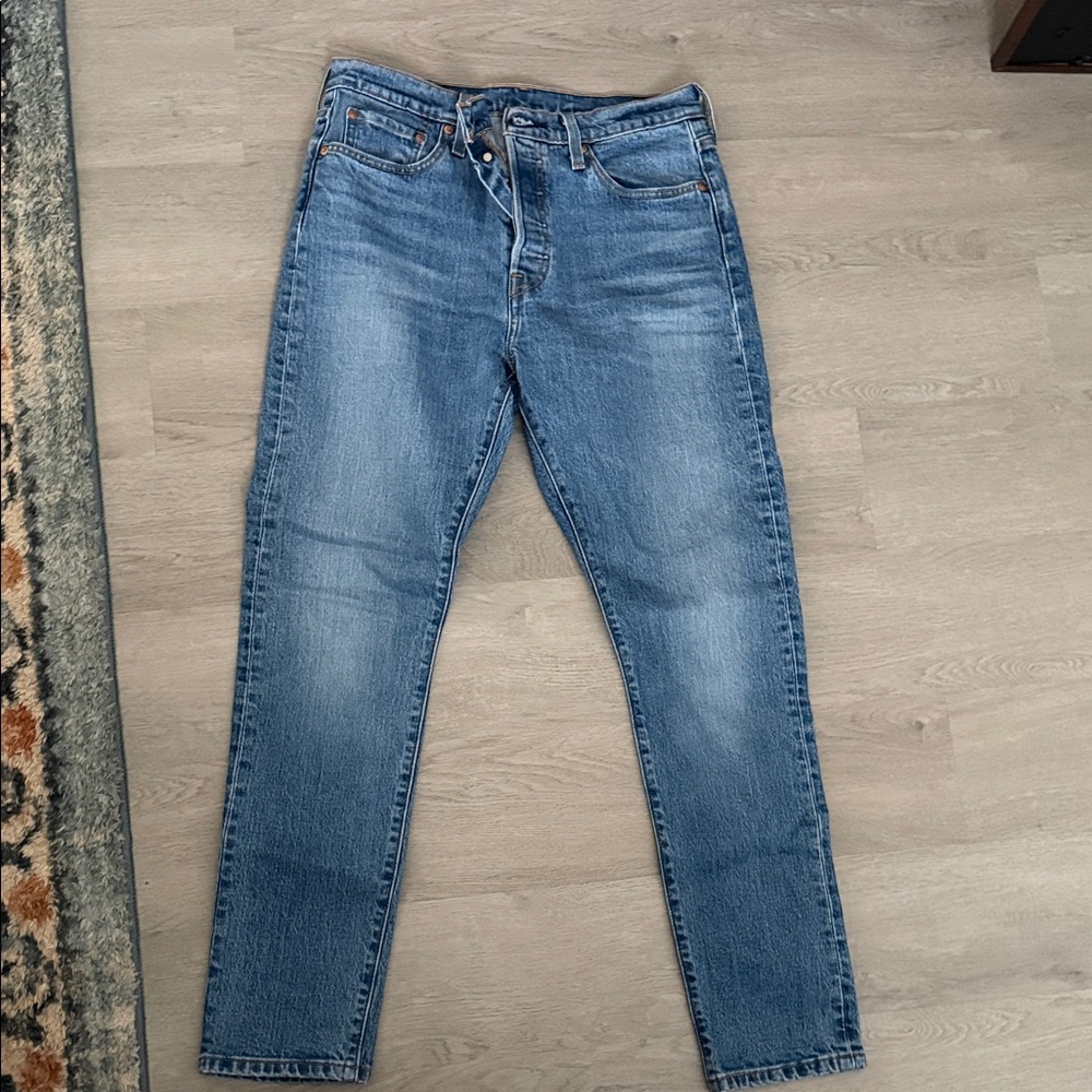 Levi's Women’s Straight Blue Jeans